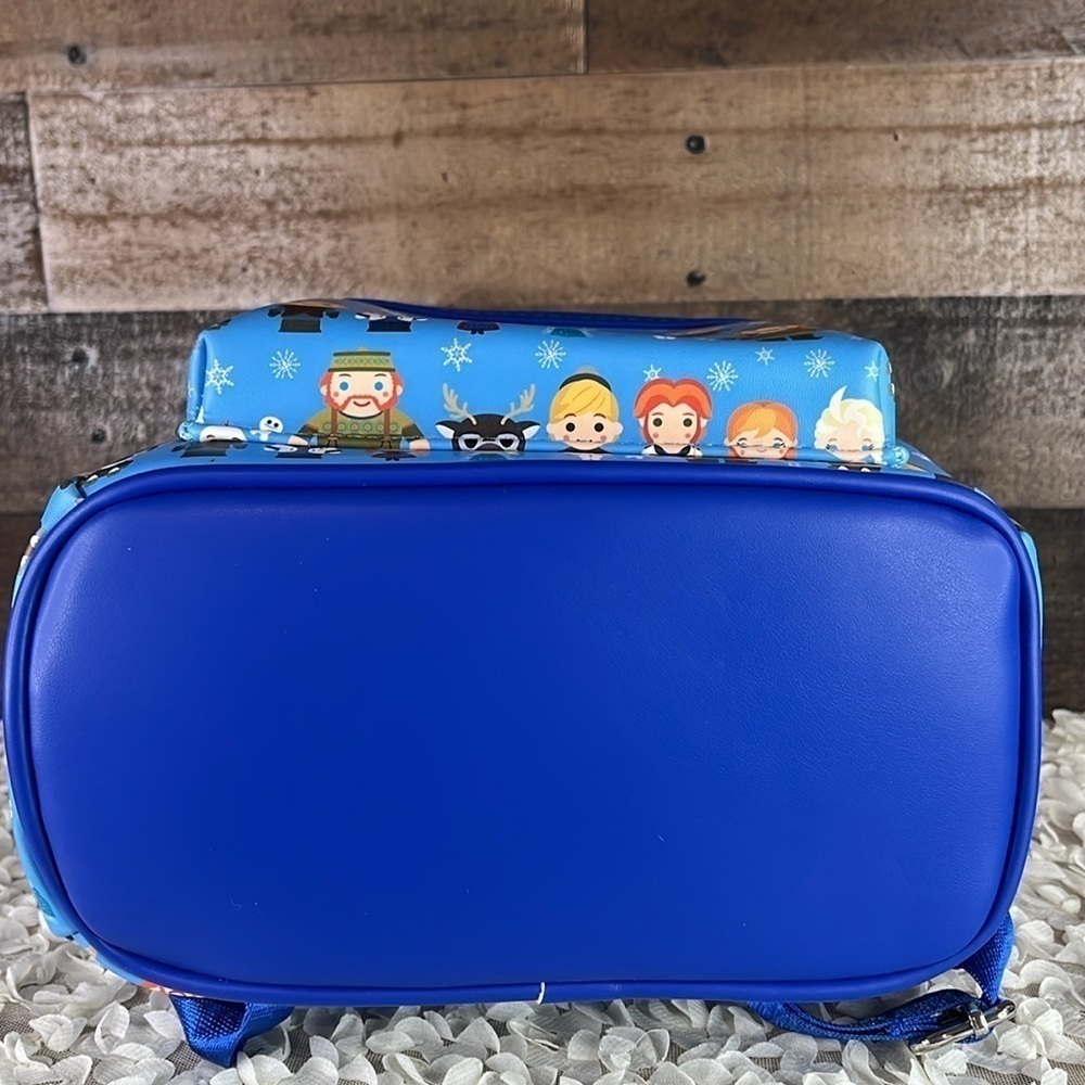 NWT! Disney Loungefly Frozen Chibi Mini Backpack - Picture 7 of 7